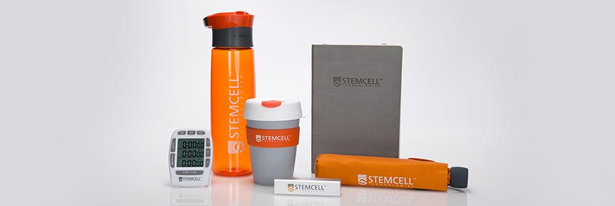 Image of the prize pack that can be won at STEMCELL Technologies's Conference Exhibition at ATS 2021 Virtual.